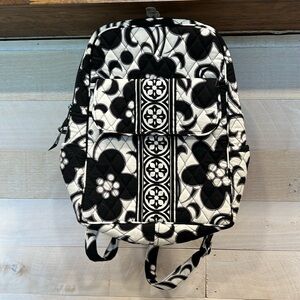 Vera Bradley Backpack Day and Night black / white